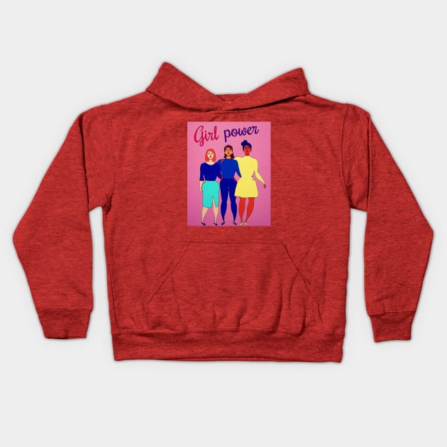 Important role that women played in society Kids Hoodie by Sabrina's Design